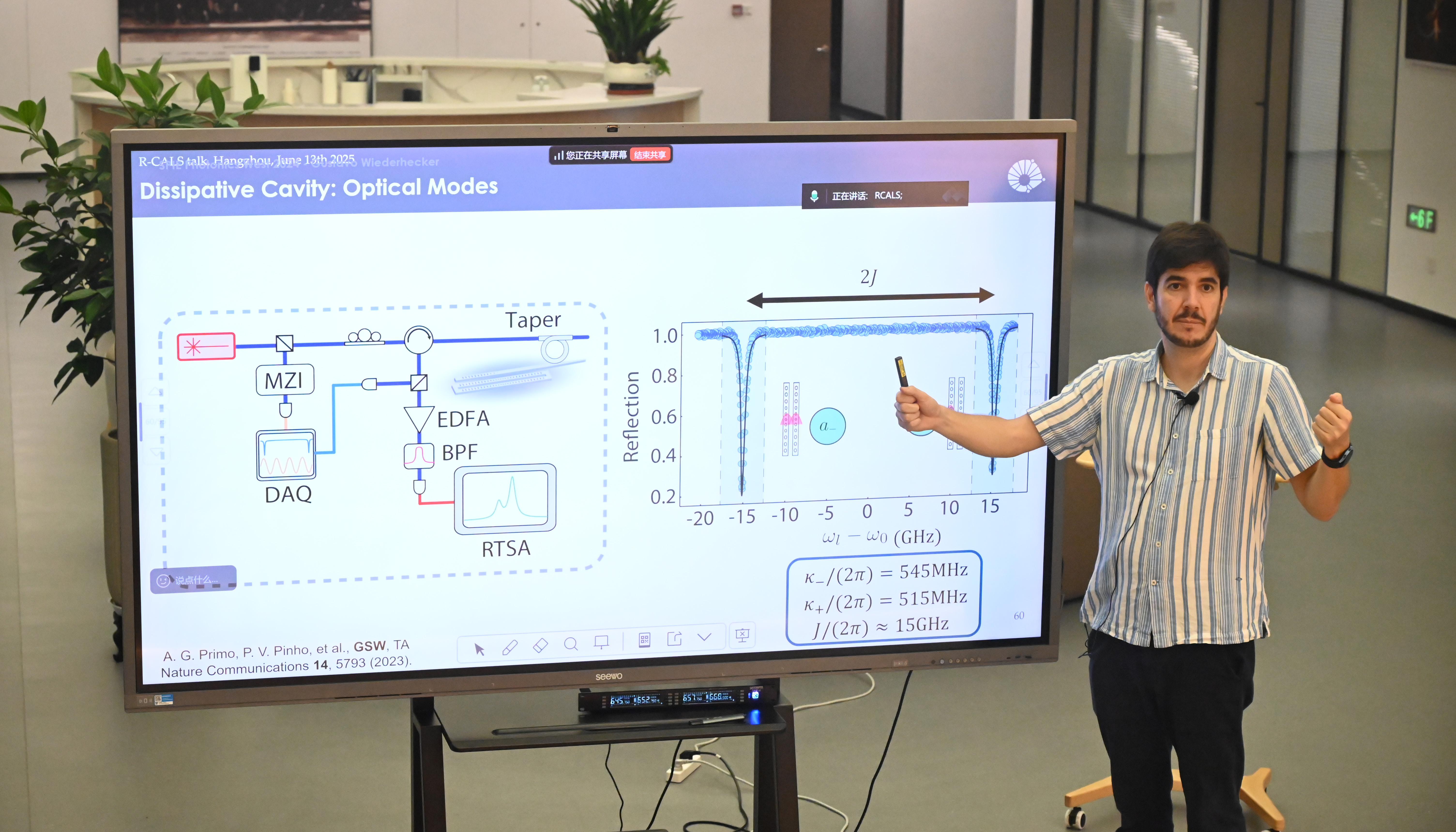 2025 Talk@RCALS: Photonic Molecules in Nonlinear Integrated Photonics: From Kerr Combs to Optomechanics